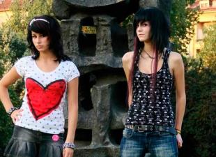 Girls in emo style Who are emo